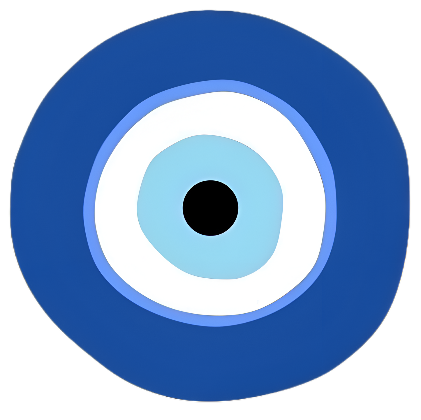 Blue Evil Eye Die-Cut Sticker ā Stay Stylish & Protected! šļøš§æāØ