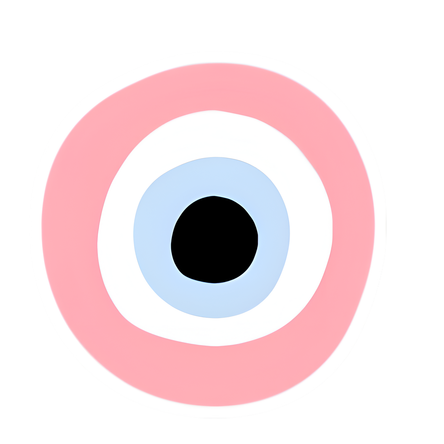 Pink Evil Eye Die-Cut Sticker ā Cute, Trendy & Protective! šš§æāØ