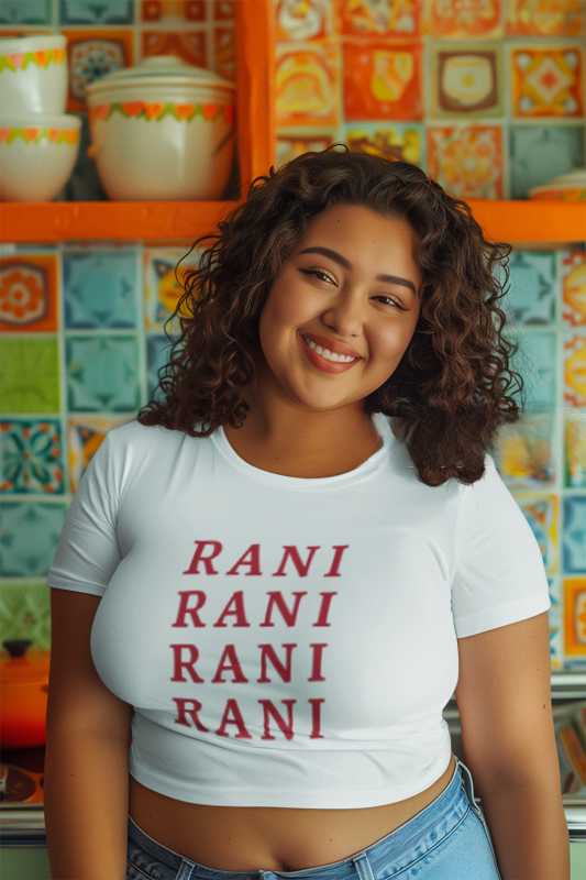 "RANI" Crop Tee 👑