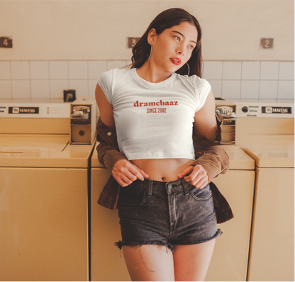 "Dramebaaz Since 2002" Crop Tee 🎭🔥